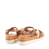 SANDALIA TIRAS COMBI LEOPARDO 14590