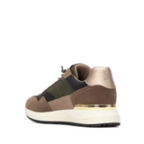 SNEAKER CORDON COMBI KAKI 144206