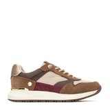 SNEAKER CORDON COMBI TAUPE 144206