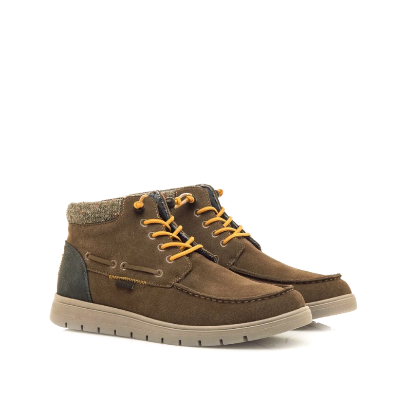 BOTIN ELASTICOS SUEDE TAUPE 84812