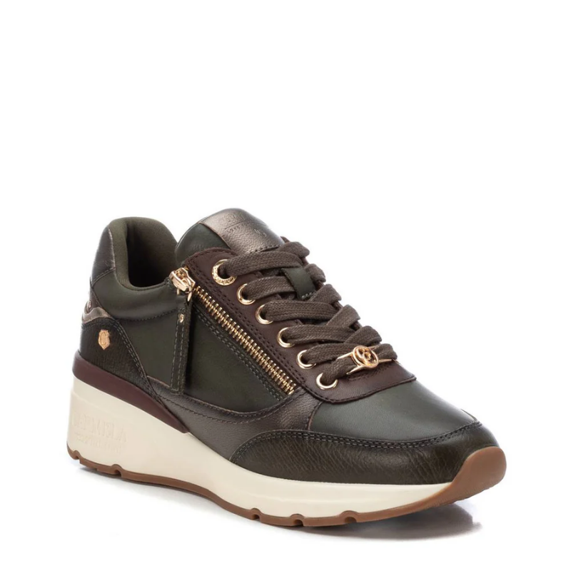 SNEAKER CREMALLERA KAKI 161825