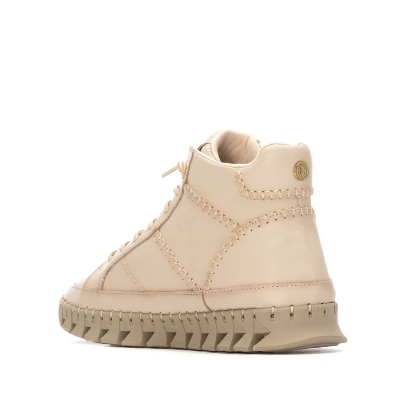 BOTIN COSIDO CREMALLERA BEIGE 162708
