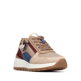 SNEAKER CREMALLERA PIEZAS BEIGE 173243