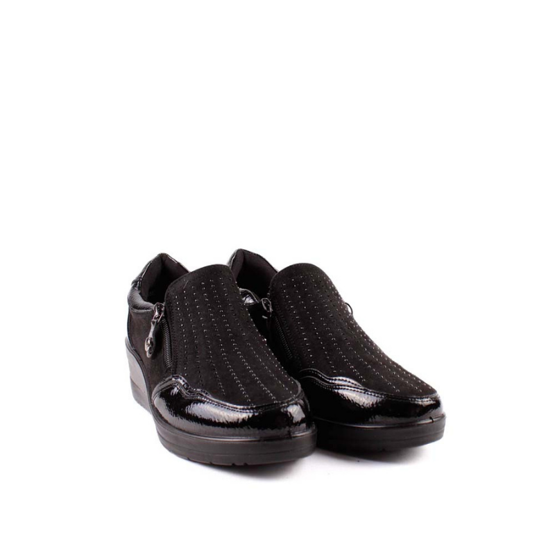 CASUAL CONFORT CREMALLERA NEGRO AMD29385