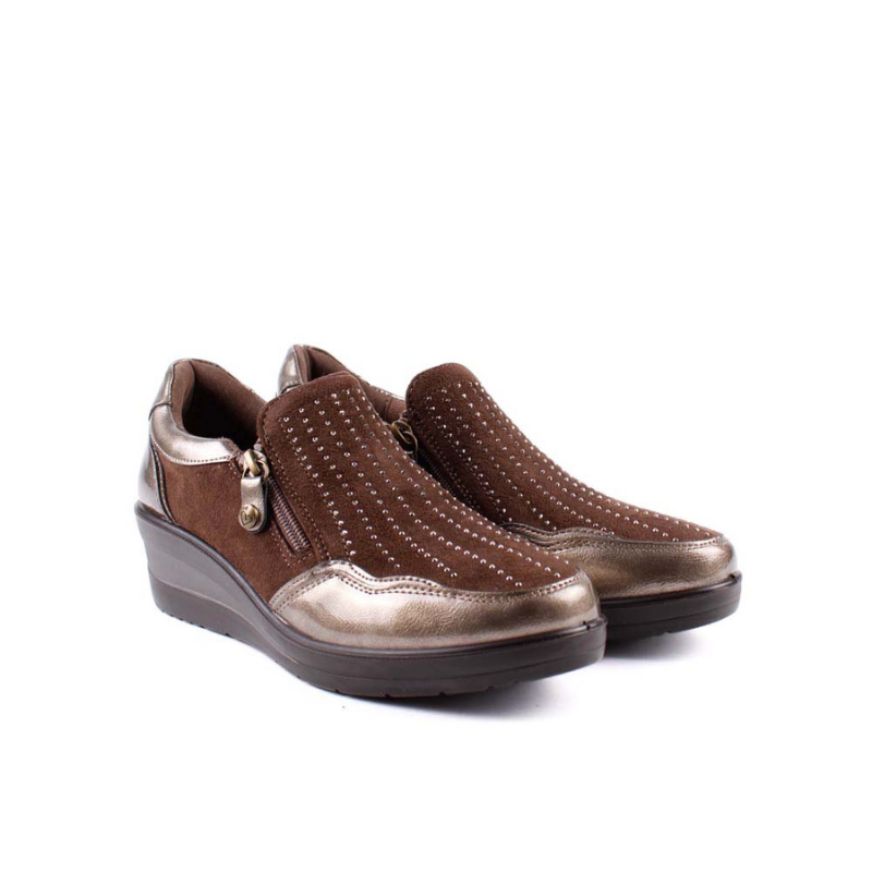 CASUAL CONFORT CREMALLERA TAUPE AMD29385
