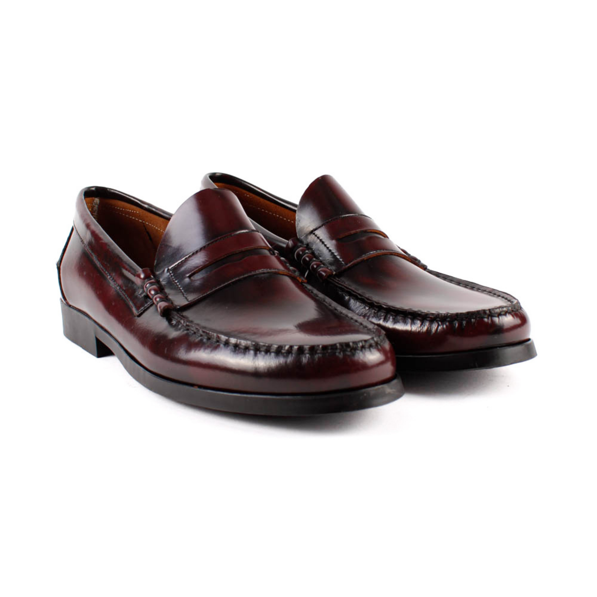 MOCASIN CASTELLANO ANTIFAZ BURDEOS 14026