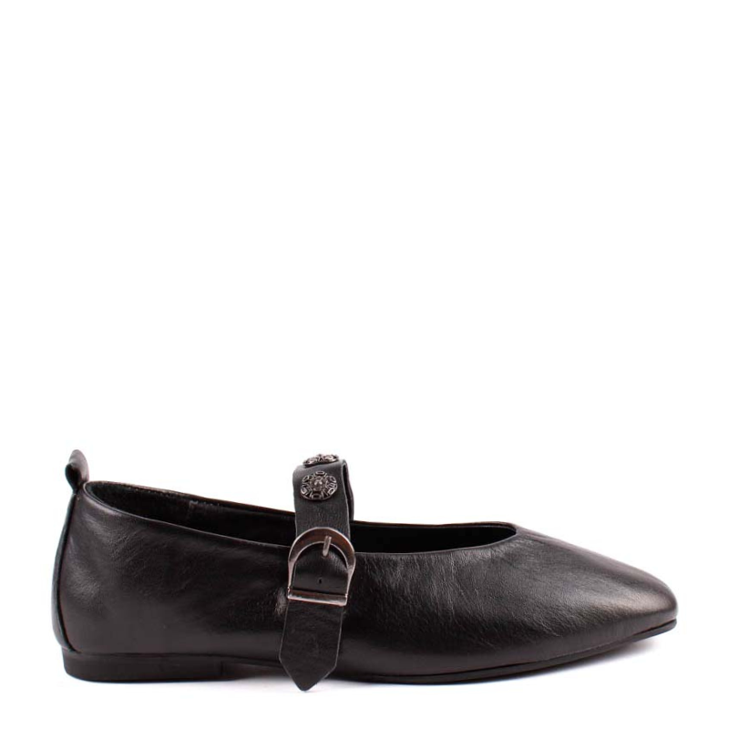 BAILARINA CORREA CHAPAS NEGRO 726