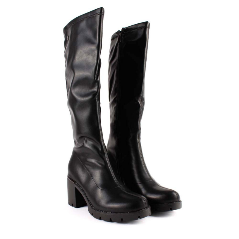 BOTA STRETCH PLATAFORMA NEGRO 612