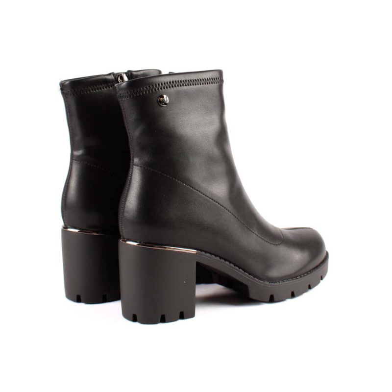 BOTIN STRETCH PLATAFORMA NEGRO 611