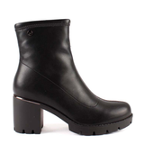 BOTIN STRETCH PLATAFORMA NEGRO 611