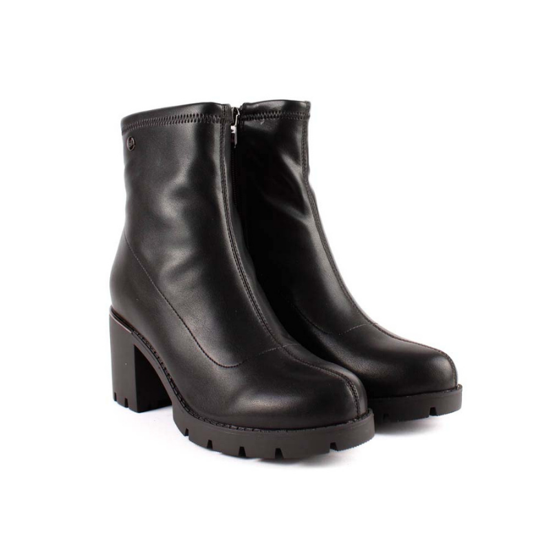 BOTIN STRETCH PLATAFORMA NEGRO 611