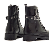 BOTIN CORDONES HEBILLA NEGRO 54771