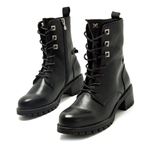 BOTIN CORDONES NEGRO 63580
