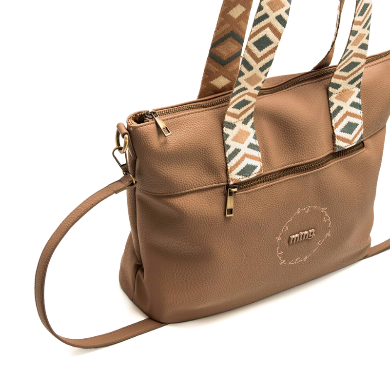 BOLSO ADNA TAUPE