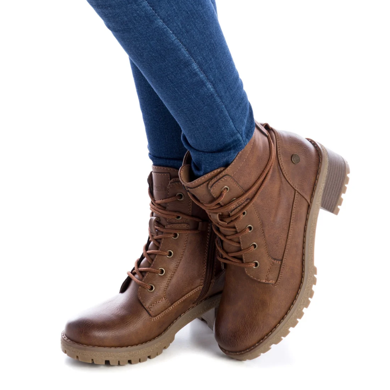 BOTIN CORDON LISO CAMEL 170145