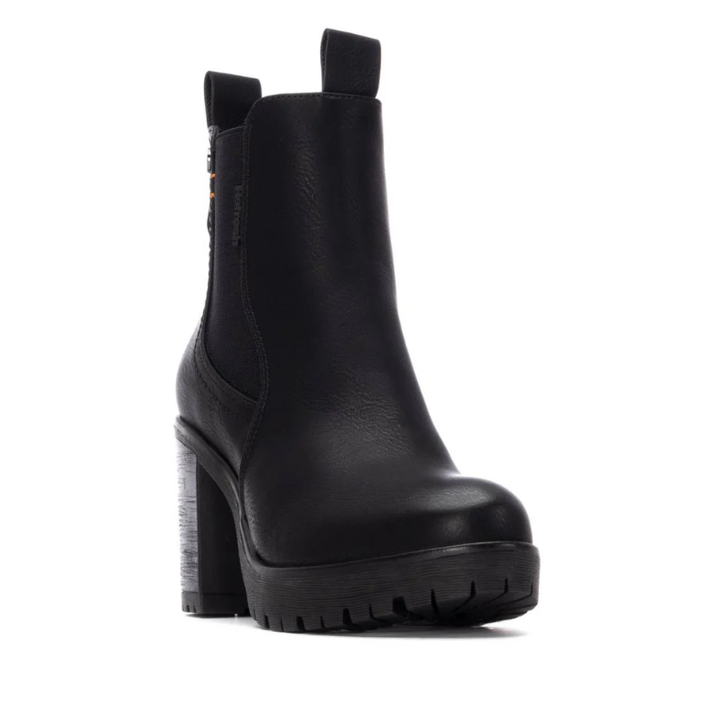 BOTIN CHELSEA TACON NEGRO 173200