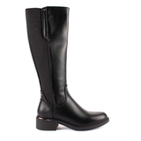 BOTA CAÑA ELASTICO NEGRO AZS29511