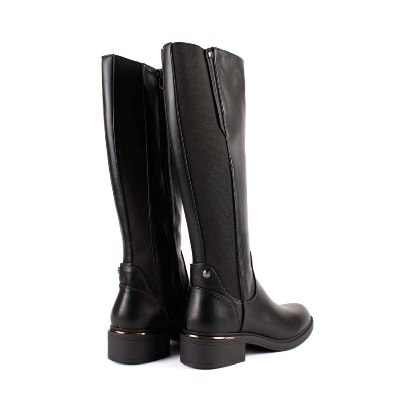 BOTA CAÑA ELASTICO NEGRO AZS29511