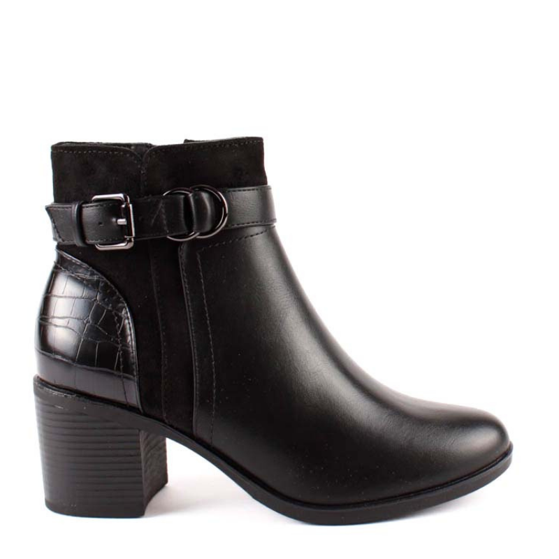 BOTIN TACON HEBILLA NEGRO ASY29521