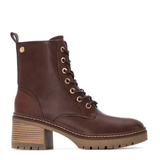 BOTIN CORDONES TACON MARRON 14454