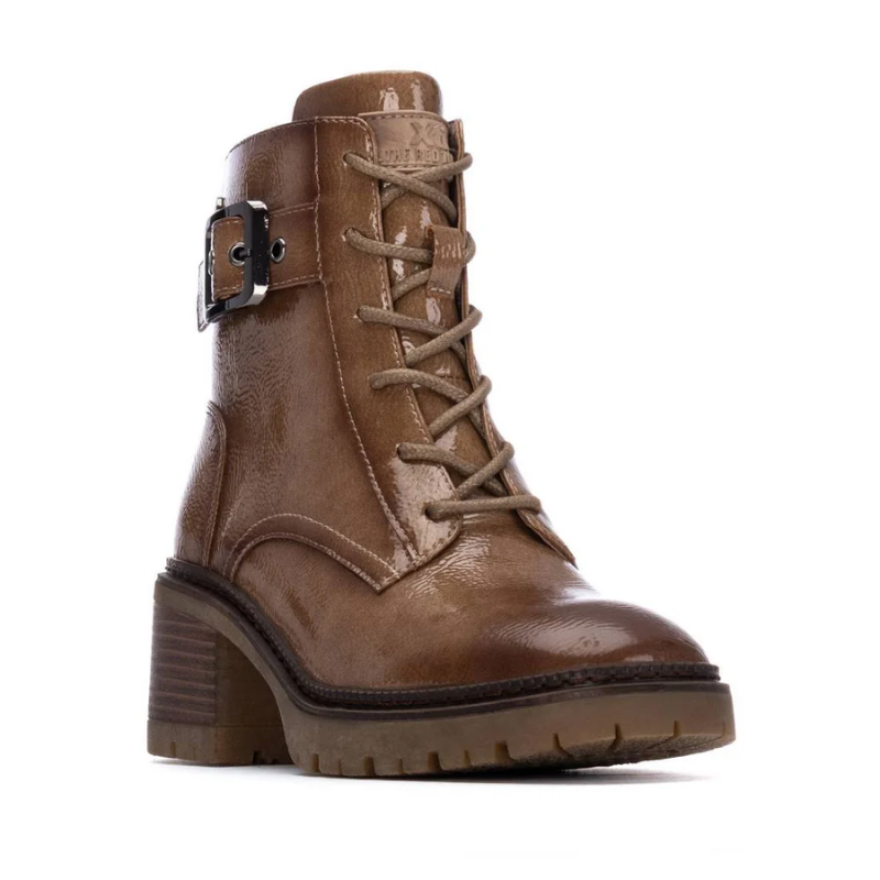 BOTIN CORDONES CHAROL BEIGE 144275