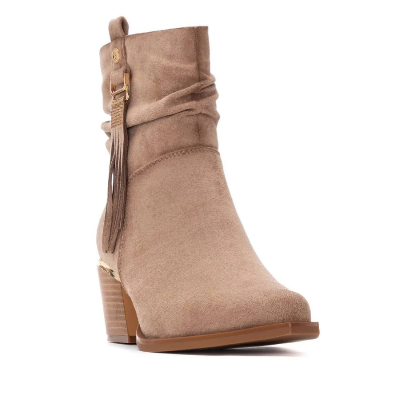 BOTIN CAMPERO FLECOS CAMEL 144461