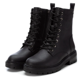 BOTA MILITAR CORDONES NEGRO 143094