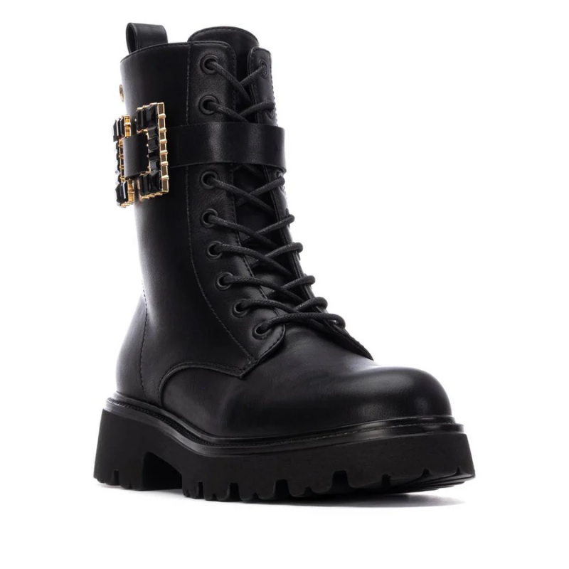 BOTA MILITAR ADORNO NEGRO 144431