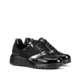 CASUAL CUÑA ELASTICOS NEGRO F2248