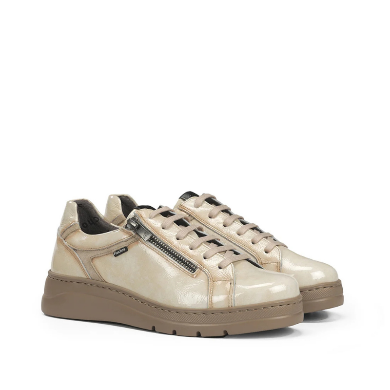 CASUAL CREMALLERA CHAROL BEIGE F1666