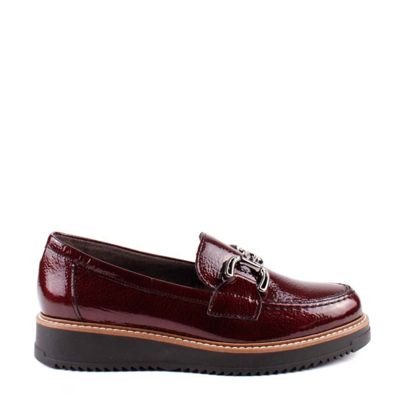 MOCASIN CHAROL APLIQUE BURDEOS 10760