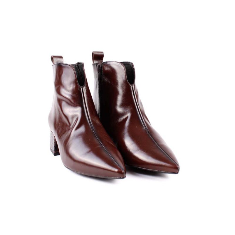 BOTIN RABAT MARRON SERPIENTE RABAT7
