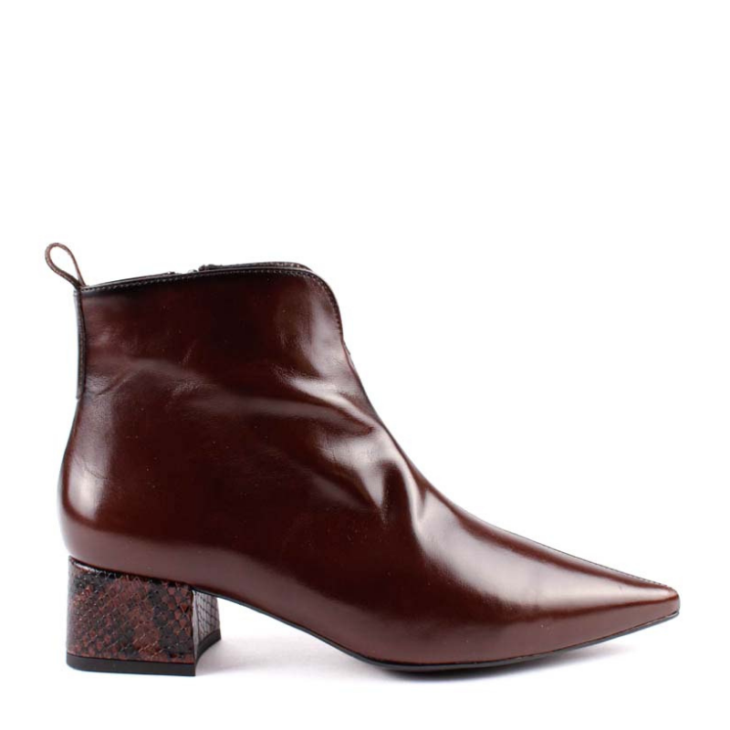 BOTIN RABAT MARRON SERPIENTE RABAT7