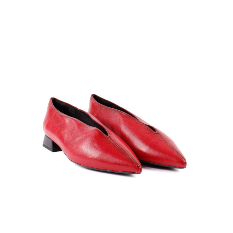 ZAPATO SUBIDO V ROJO VIENA010