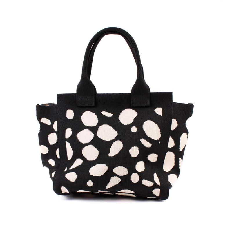 BOLSO TEJIDO TOPOS