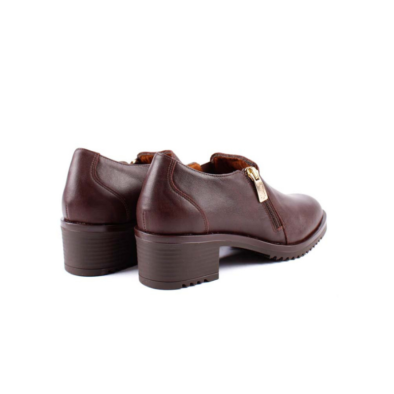 ABOTINADO CREMALLERA MARRON 2320