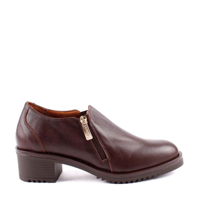 ABOTINADO CREMALLERA MARRON 2320