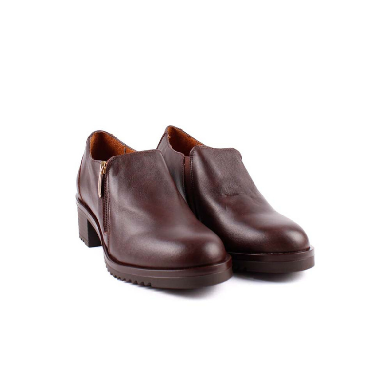 ABOTINADO CREMALLERA MARRON 2320