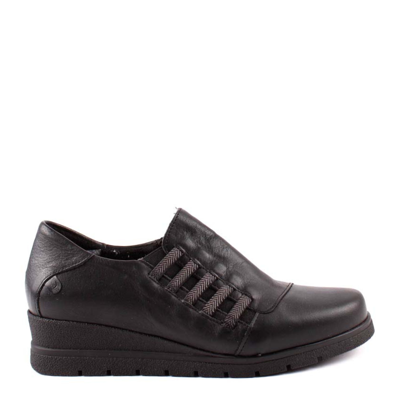 MOCASIN ELASTICOS NEGRO 9500