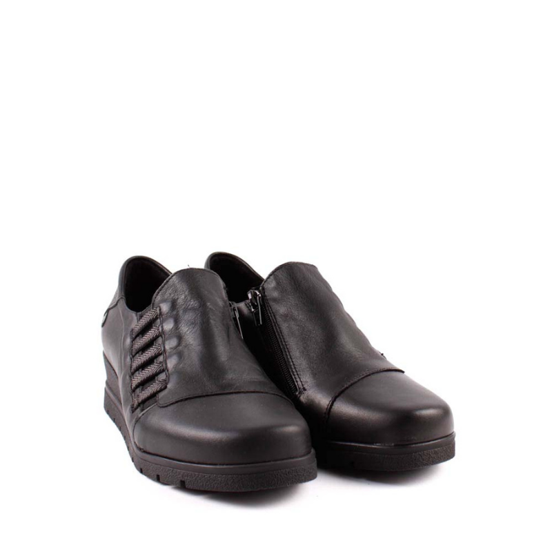 MOCASIN ELASTICOS NEGRO 9500