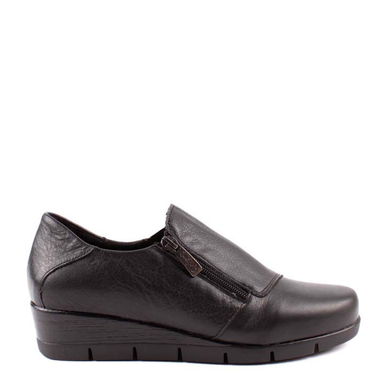 MOCASIN CREMALLERA NEGRO 9510