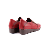 MOCASIN CREMALLERA BURDEOS 9510