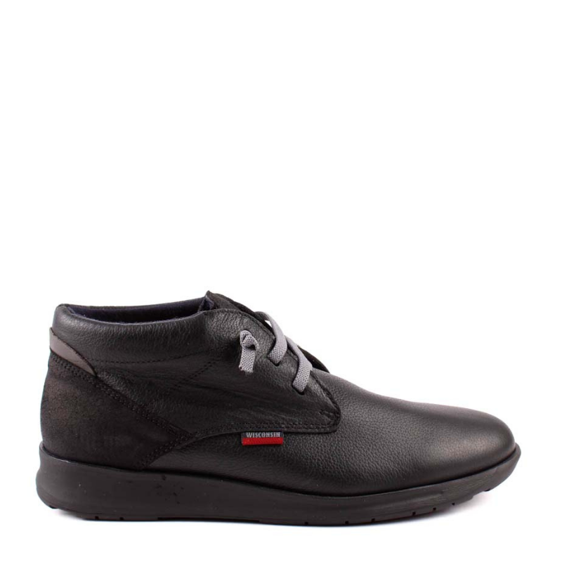 BOTIN CASUAL ELASTICOS NEGRO 4151