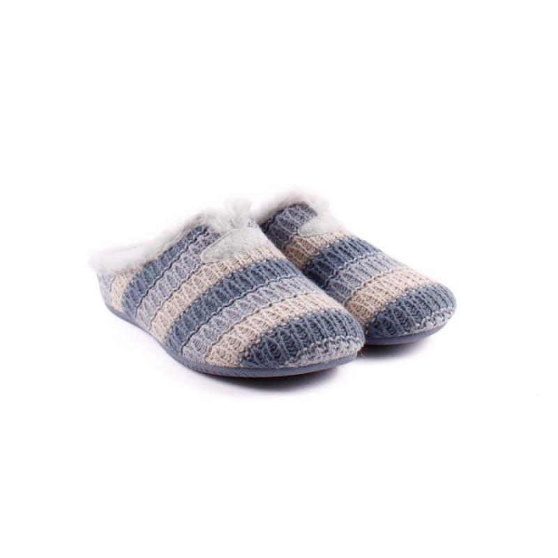 ZAPATILLA CASA LANA INDIGO 15400-356