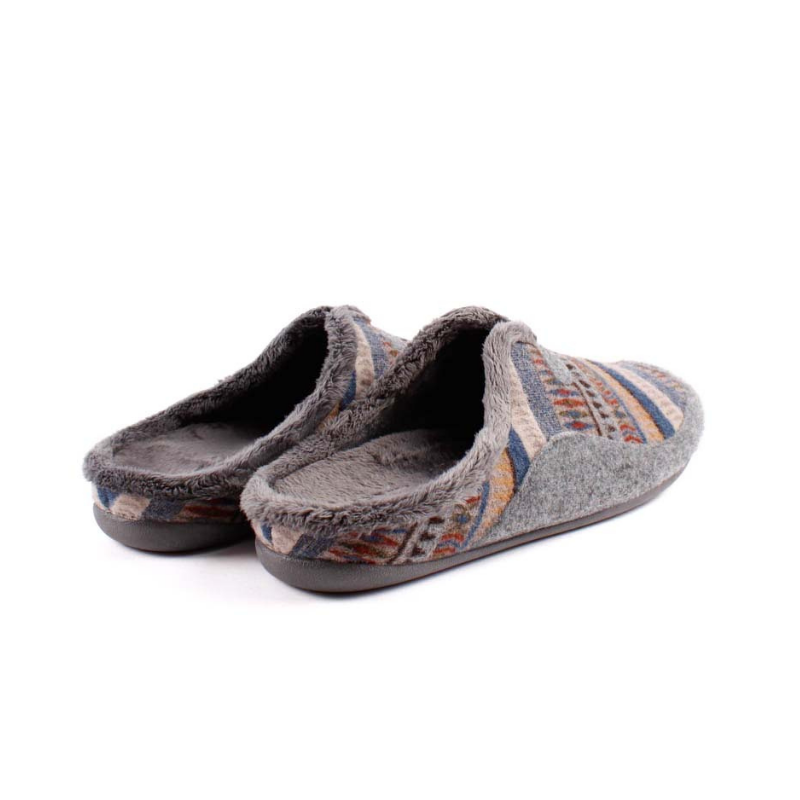 ZAPATILLA CASA TRIBAL GRIS 8450-410