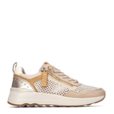 SNEAKER CALADO CREMALLERA BEIGE 163098