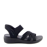 SLIP INS ARYA SANDAL BLACK 163524BBK
