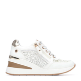 SNEAKER CUÑA STRASS BLANCO 145102