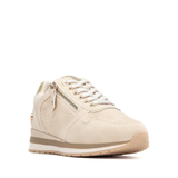 SNEAKER PICADOS CREMALLERA BEIGE 145163
