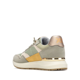 SNEAKER CORDON KAKI COMBI 145202